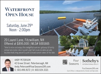 Waterfront Open House, Four Seasons Sotheby's International Realty