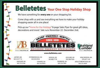 Your One Stop For Holiday Belletetes Building Product Your One Stop For Holiday Belletetes Building Product Specialist Jaffrey Nh