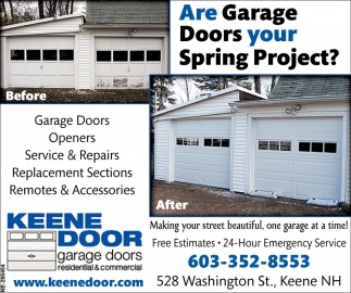 Residential Commercial Keene Door Garage Doors